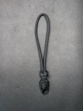 Diamond knot zipper pull