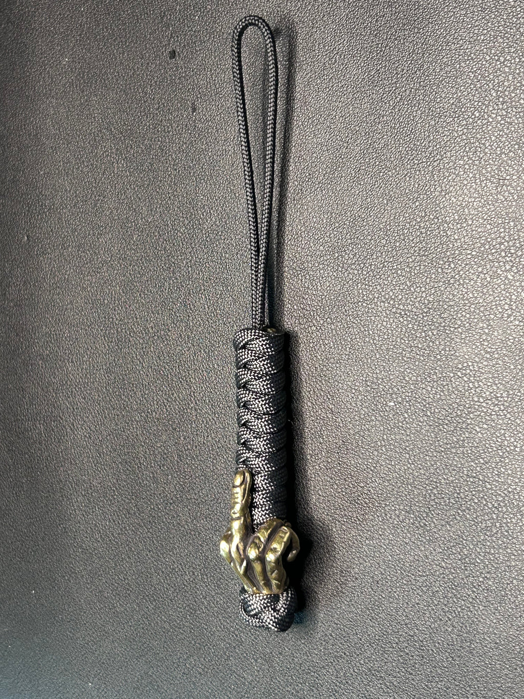 Beaded knife lanyard